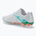 Vyriški futbolo batai Joma Supercopa FG white/turquoise 3