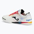 Vyriški futbolo batai Joma Top Flex IN white/red 3
