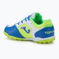 Vaikiški futbolo batai Joma Top Flex TF white/royal blue 3