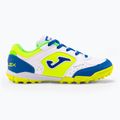 Vaikiški futbolo batai Joma Top Flex TF white/royal blue 8