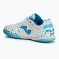 Vyriški futbolo batai Joma Top Flex IN white/blue 3