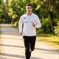 Vyriškas bėgimo džemperis Joma Record III Full Zip white 8