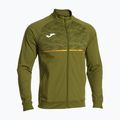 Vyriškas chaki spalvos bėgimo džemperis "Joma Record III Full Zip