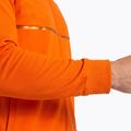 Vyriškas bėgimo džemperis Joma Record III Full Zip orange 4
