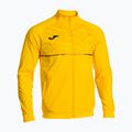 Vyriški bėgimo marškinėliai Joma Record III Full Zip geltonos spalvos