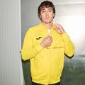 Vyriški bėgimo marškinėliai Joma Record III Full Zip geltonos spalvos 2