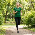 Moteriški bėgimo marškinėliai Joma Record III green 9