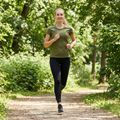 Moteriški bėgimo marškinėliai Joma Record III khaki 9