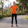 Moteriški bėgimo marškinėliai Joma Record III orange 5