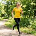 Moteriški bėgimo marškinėliai Joma Record III yellow 7