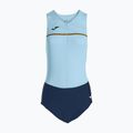 Moteriškas triatlono maudymosi kostiumėlis Joma Record III Bodysuit sky blue-navy