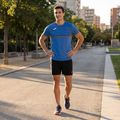 Vyriški bėgimo marškinėliai Joma Record III royal 6