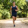 Vyriški bėgimo marškinėliai Joma Record III navy 6