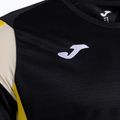 Vyriški marškinėliai Joma Montreal black/yellow 3
