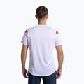 Vyriški marškinėliai Joma Montreal white/red 2