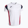 Vyriški marškinėliai Joma Montreal white/red 4