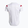 Vyriški marškinėliai Joma Montreal white/red 5