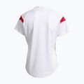 Moteriški teniso marškinėliai Joma Montreal white / red 2
