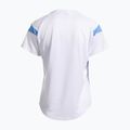 Moteriški teniso marškinėliai Joma Montreal white/sky blue 3