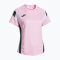 Moteriški teniso marškinėliai  Joma Montreal pink/green 2