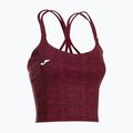 Moteriški teniso marškinėliai Joma Challenge Top W burgundy 3