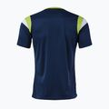 Vyriški teniso marškinėliai Joma Terra dark navy/lime 2
