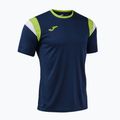 Vyriški teniso marškinėliai Joma Terra dark navy/lime 3