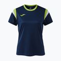 Moteriški teniso marškinėliai Joma Terra dark navy/lime