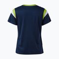 Moteriški teniso marškinėliai Joma Terra dark navy/lime 2