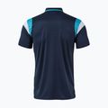 Vyriški teniso marškinėliai Joma Terra Polo dark navy/turquoise fluor 2