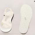 Moteriški žygio sandalai Teva Flatform Universal Mesh Print bright white 11