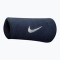 Riešo juosta Nike Swoosh Doublewide Wristbands 2 vnt. obsidian/white