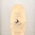 Skimboardas PAKALOLO Spray L/XL beige PK-17841 7