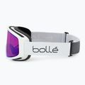 Slidinėjimo akiniai Bollé Bedrock Plus white matte/azure 4