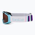 Vaikiški slidinėjimo akiniai Bollé Rocket blue& white matte/ rosy bronze 4