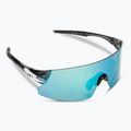 Tifosi Rail Xc Clarion crystal smoke/clarion blue/ac red/clear dviratininkų akiniai 2