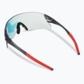 "Tifosi Rail Xc Clarion Fototec" satin vapor/clarion red fotochrominiai dviračių akiniai 2