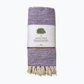 Jogos antklodė JadeYoga Recycled Cotton Hand Loomed Yoga purple