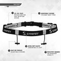 Diržas starto numeriui Synergy Race Belt black 2