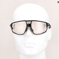 Julbo Rush R Eactiv 0-3 High Contrast matiniai juodi/akio spalvos dviratininkų akiniai 10