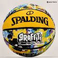 Spalding Graffiti 7 krepšinio kamuolys žalia/geltona 2000049338 6