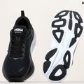 Vyriški bėgimo bateliai HOKA Bondi 8 black/white 12