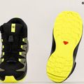 Salomon Xa Pro V8 Mid CSWP vaikiški trekingo batai juodi/deep lichen green/y 17