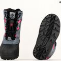 Columbia Bugaboot Celsius Vaikiški sniego batai graphite/wild fuchsia 21