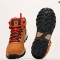 Columbia Newton Ridge Plus II Suede WP elk/mountain red vyriški trekingo batai 18