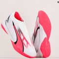 Vaikiški futbolo bateliai PUMA Ultra Match Ll IT + Mid Jr puma white/puma black/fire orchid 12