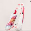 Vyriški futbolo bateliai PUMA Ultra Ultimate FG/AG puma white/pum black/fire orchid 14