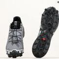 Salomon Speedcross 6 vyriški bėgimo bateliai quiet shade/black/pearl blue 15