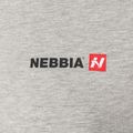 NEBBIA Minimalist Logo vyriški treniruočių marškinėliai šviesiai pilki 6