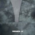 NEBBIA Mesh Sports 'Breathe' camo žalia fitneso liemenėlė 6